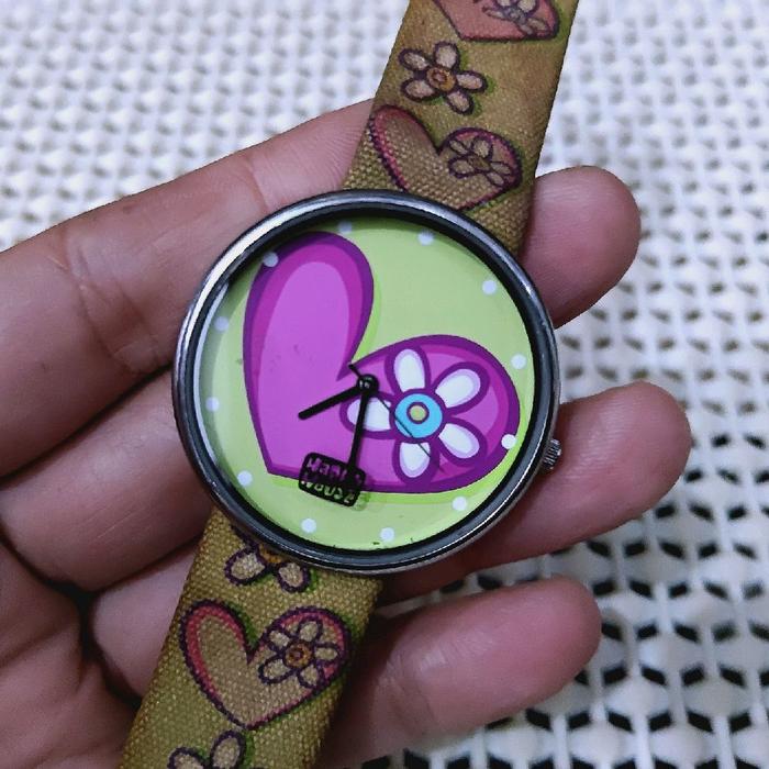Happy House love flower jam tangan ladies watch