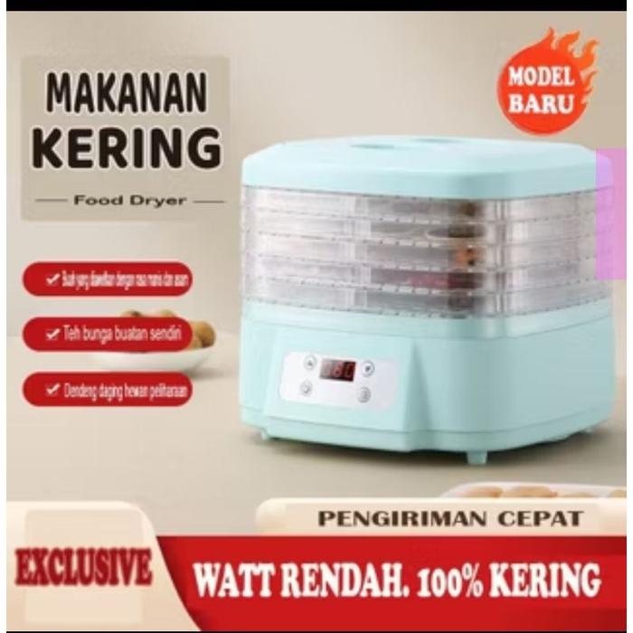 READY Mesin Pengering Makanan Dehydrator Daging Sayur Buah 5 Tingkat