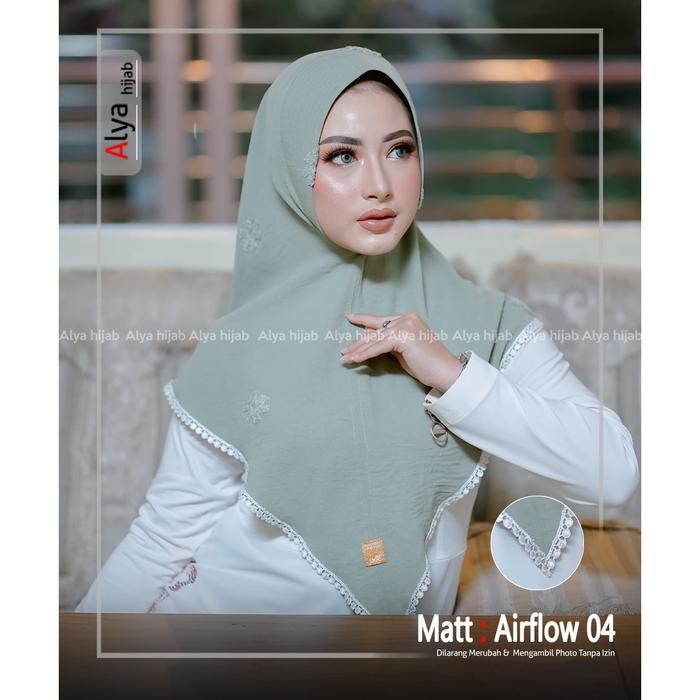 Jilbab khimar Crincle Airflow 04 ori alya hijab