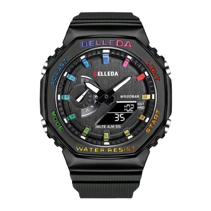 Jam Tangan Pria BELLEDA 9529 Analaog Digital