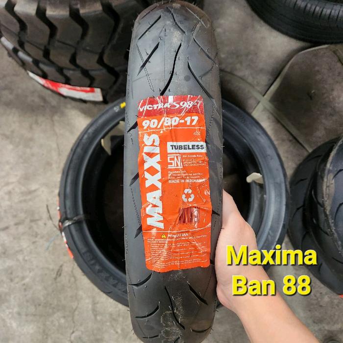 Ban Maxxis 90/80-17 NEW VICTRA S98CT Tubeless