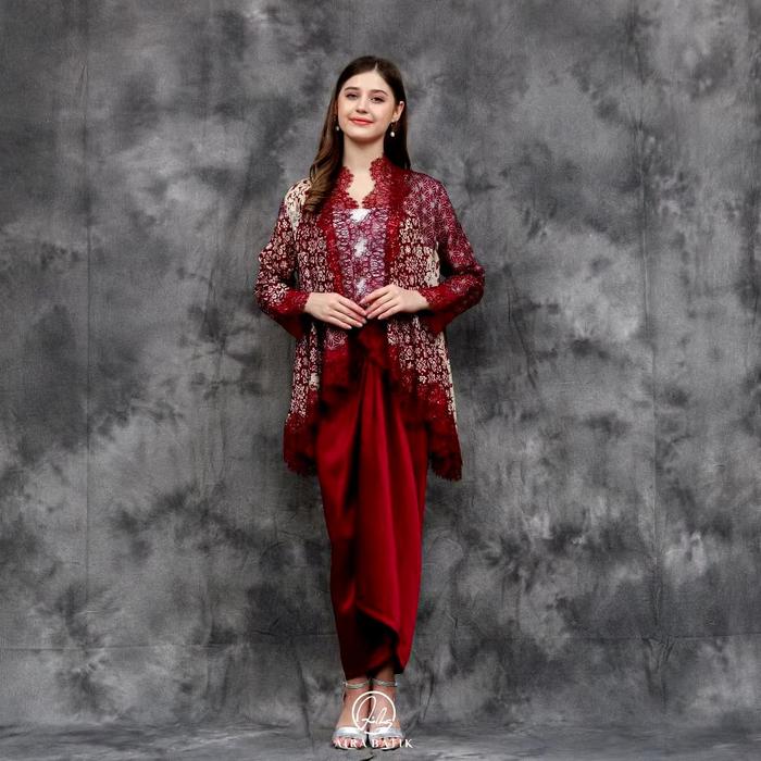 Kania Outer Lace | Outer Batik | One Set Kondangan | Batik Viscose
