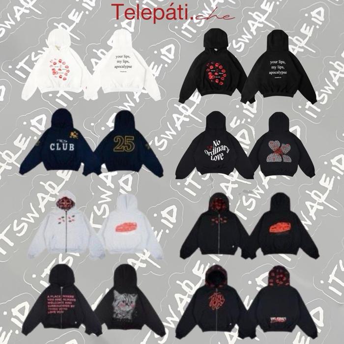 TELEPATI.CHE (KISSME / NO ORDINARY / UJANG / POLO CLUB 25 / SWEET LOGO) - ALL VARIANT ORIGINAL 100%