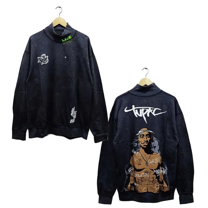 JAKET SWEATER RAPPER / TUPAC / HIGHNECK