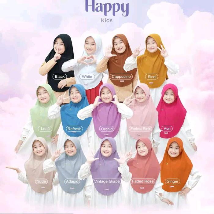 HAPPY KIDS DAFFI - HIJAB INSTAN DAFFI