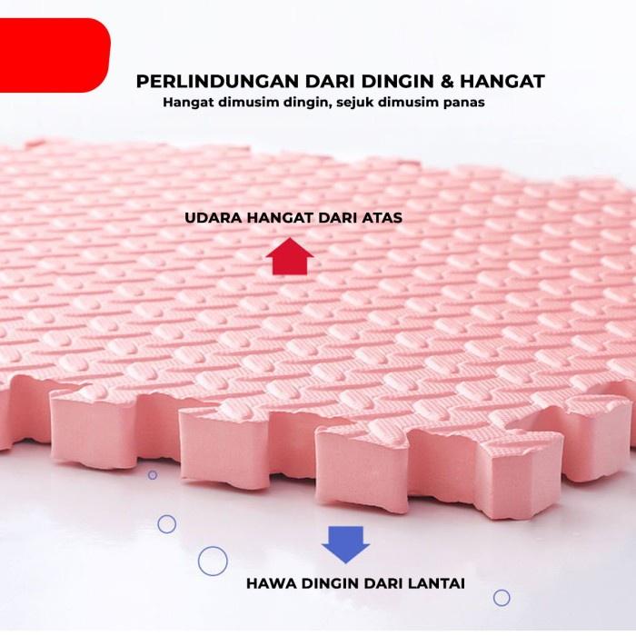 Puzzle Matras Eva Tikar Karpet Alas Lantai Evamat Besar 100X100Cm 1M