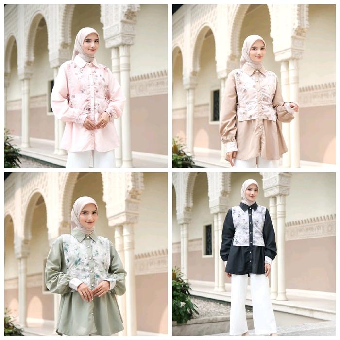 New aliya blouse by arsyakayla best seller