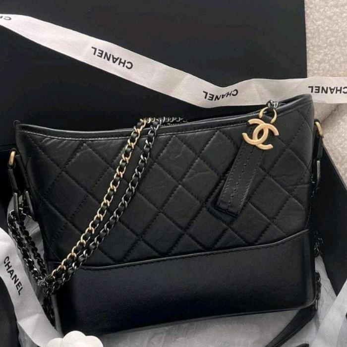 Authentic Medium Chanel Gabrielle Black Preloved