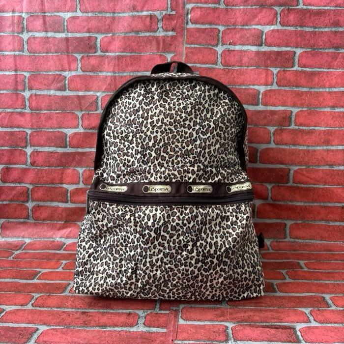 TAS RANSEL LESPORTSAC USA WANITA SECOND BRANDED NILON / TAS RANSEL FASHION WANITA LESPORTSAC NYLON S
