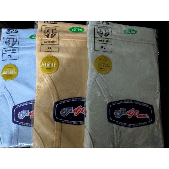 Celana dalam GT man 704 bw / CD Pria GT man 704 bw / CD GT man warna