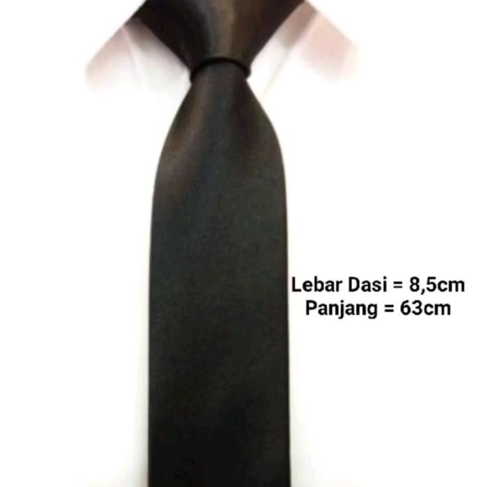DASI HITAM POLOS PANJANG 140CM LEBAR 8CM
