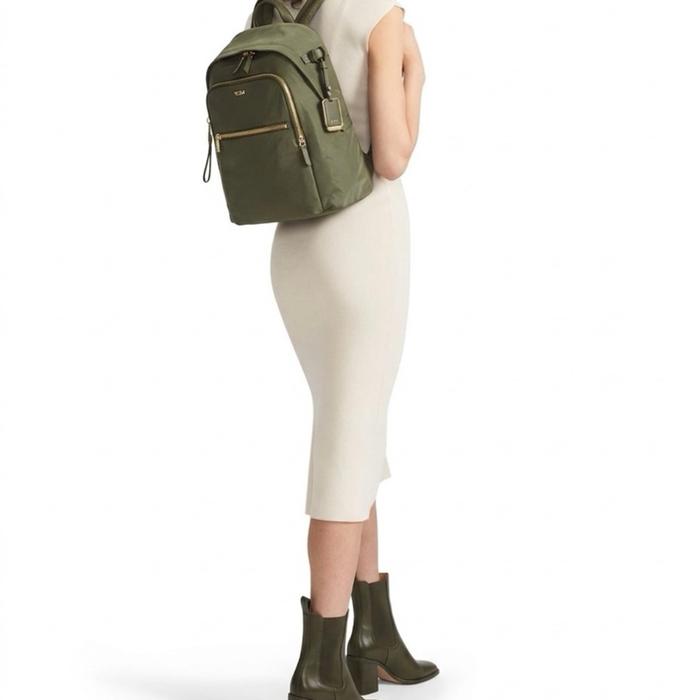 Tumi Voyageur Halsey Backpack Olive Original