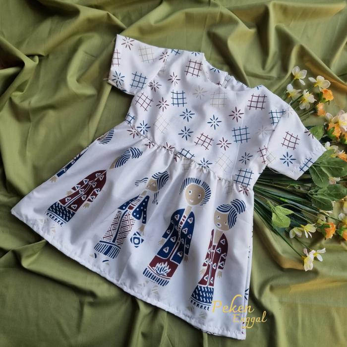 DRESS BATIK BU TEJO ANAK / TEJO ANAK
