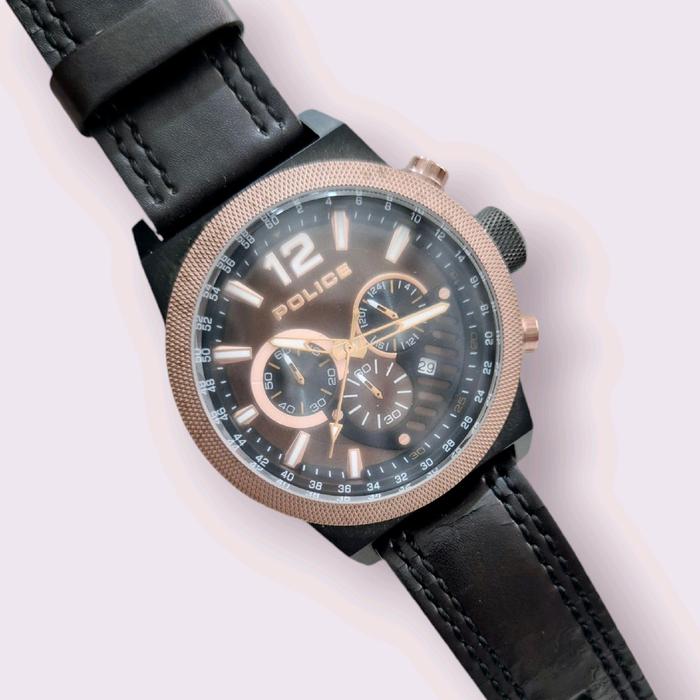 Police PL 15529JSBBN/12 Chrono jam tangan cowok original