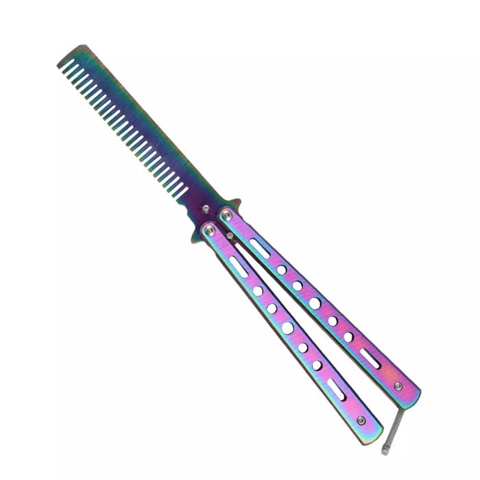 Folding Knife CSGO Balisong Trainer Stainless Steel Pocket Practice