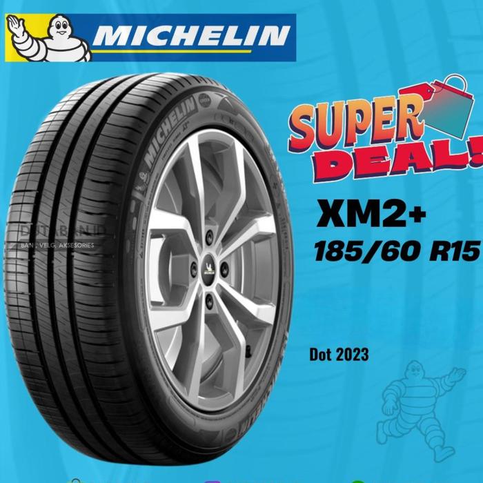 SUPER SALE Ban Michelin 185/60 R15 Energy XM2+ Splash Swift Yaris 185 60 15 Dot 2023