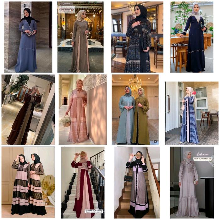HOT SALE ~ GAMIS JAVINA OFFICIAL  /  SALE PROMO GAMIS JAVINA / NADIA DRESS JAVINA / FARINA ABAYA / S
