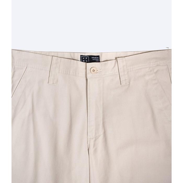 Wide Chino Pants White Cream