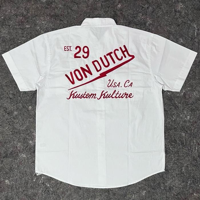 Workshirt Von Dutch White Original 100%
