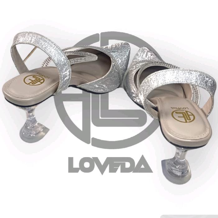Loveda EA002-B Sepatu Heel Wanita 7 cm