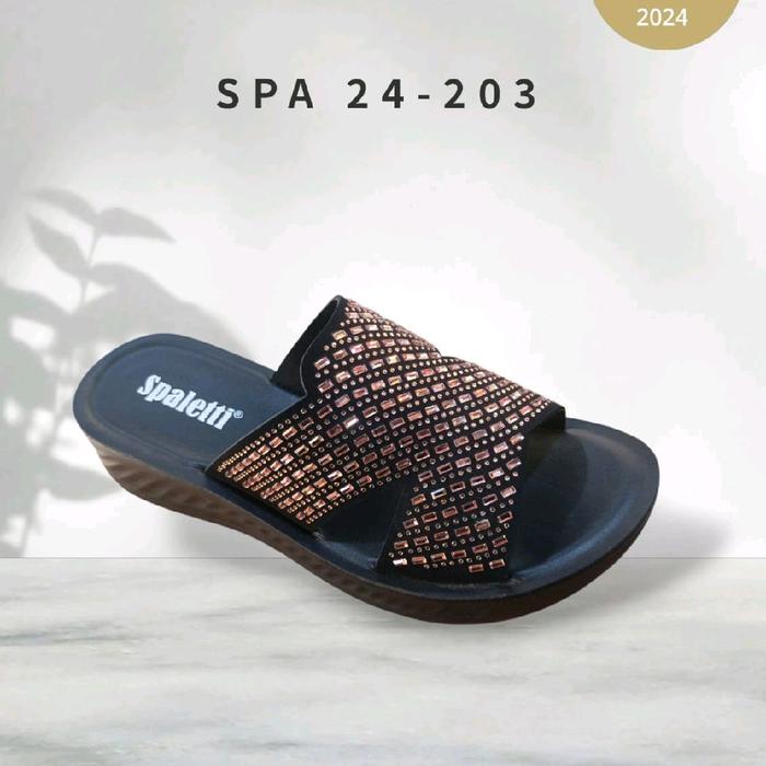 Spaletti Spa 24-203 Sandal Wanita Original Casual Sandal Pergi Sehari-hari