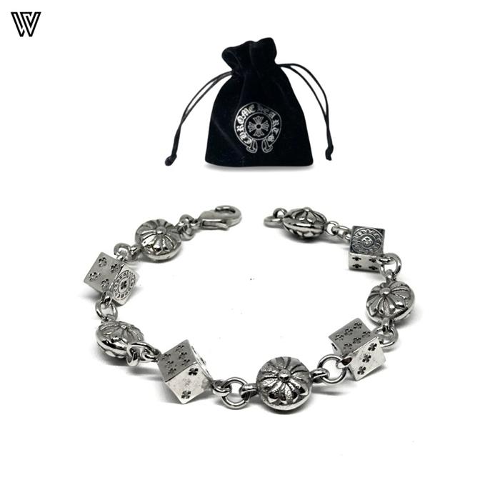 Chrome Hearts Dice Bracelet Alloy Adjustable