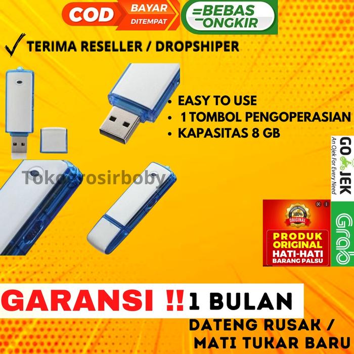 Alat Perekam Suara Tersembunyi Mini Voice Recorder 8 16 32 B