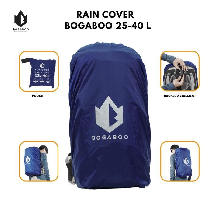 rain Ball cover bag 25-40L Wateroof pelindung tas anti air hujan *