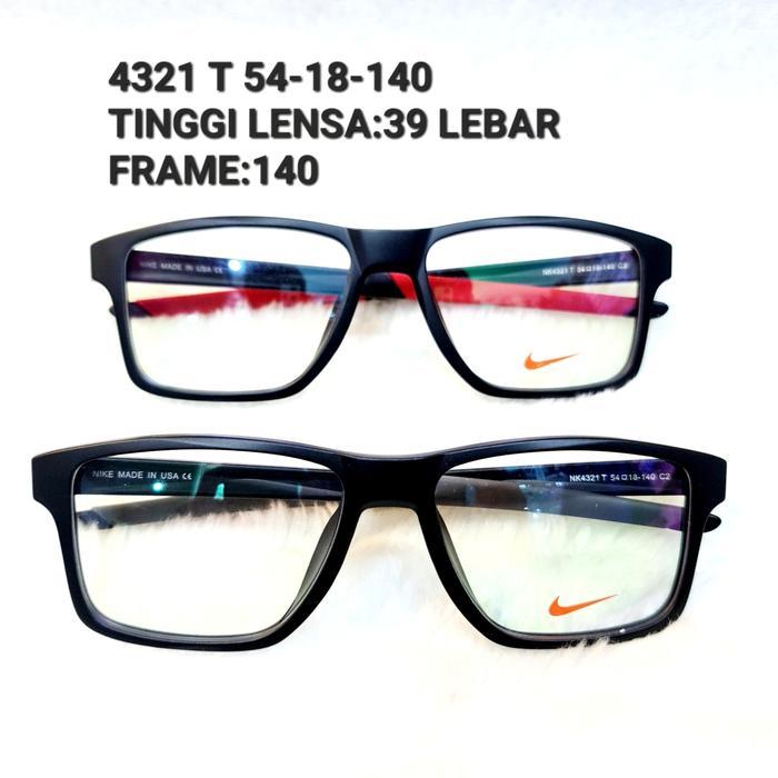 Frame Kacamata sport sporty pria 4321 T 54-18-140