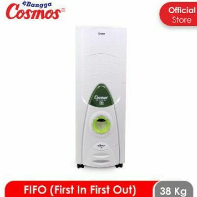COSMOS RICE BOX FIFO 38 | TEMPAT BERAS 38KG