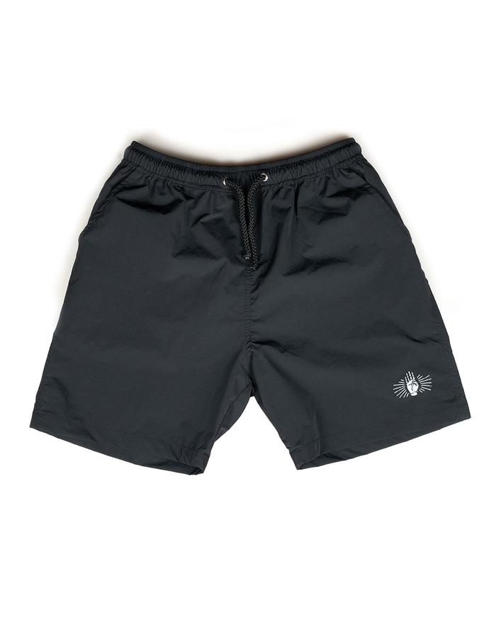 SEKEPAL ASPAL - HAND LOGO BOARDSHORT - BLACK