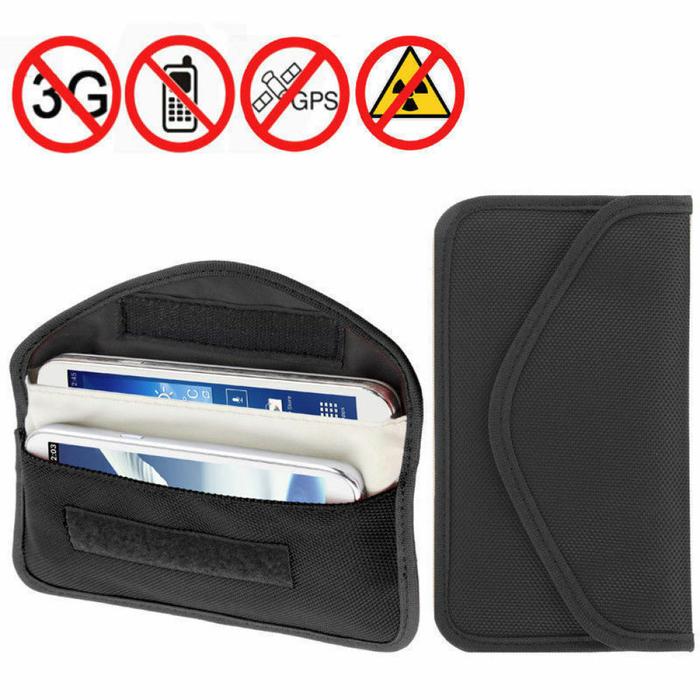 Mobile Phone RF Signal Blocker/Jammer Anti-Radiation Shield Case Bag