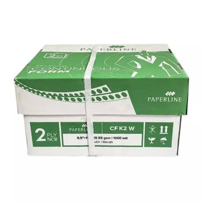 [ DUS ] Kertas Komputer Continuous Form 2 Ply 9,5 x 11 - Paperline CF K2 W (Full) MURAH!