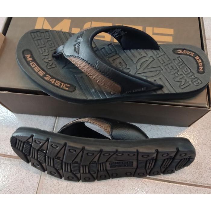 Sandal Pria Mgee Kulit Asli Original 39-43