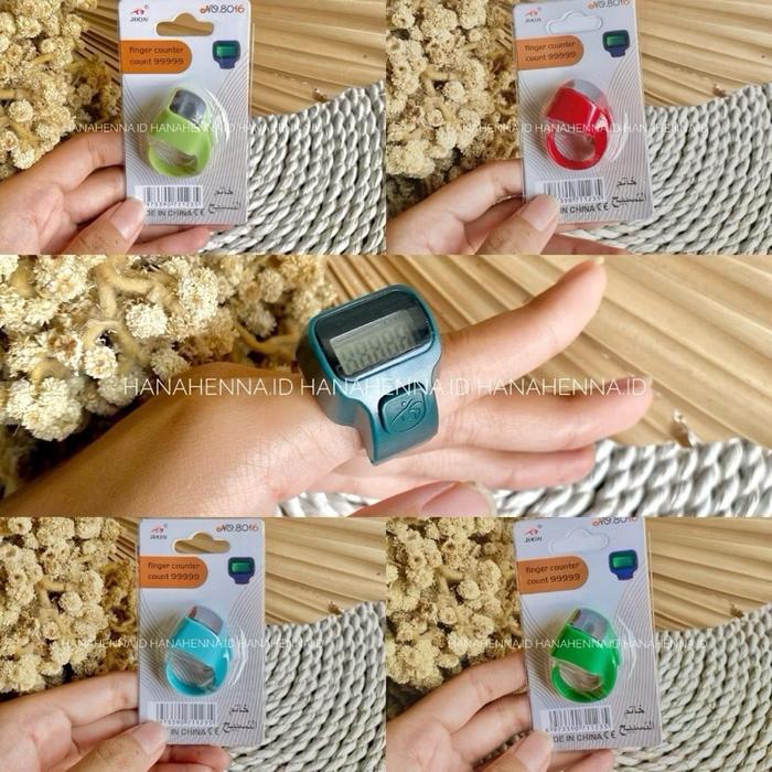 1pcs Tasbih Digital Led Jixin Kemasan Kertas / Tasbih Digital Led / Kemasan Kertas