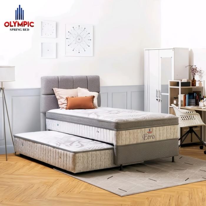 NEW PRODUK SPRING BED OLYMPIC 2 in 1 PLUSTOP atau KASUR SPRING BED SORONG.