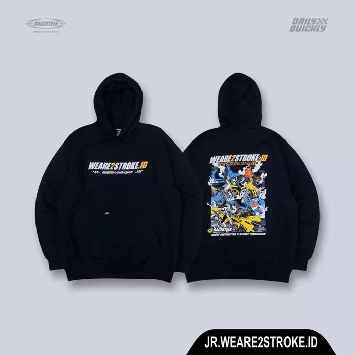 RACERTEES Hoodie "WE ARE TWO STROKE
