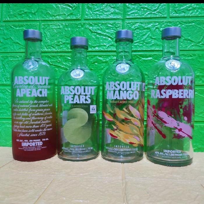 koleksi botol bekas_ ab so lut rasa 700/750ml