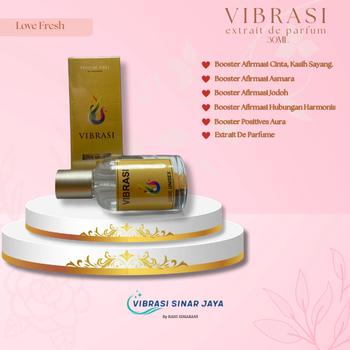 Promo Terbaru! PARFUM VIBRASI VARIAN LOVE Fruity Uniseks Baru
