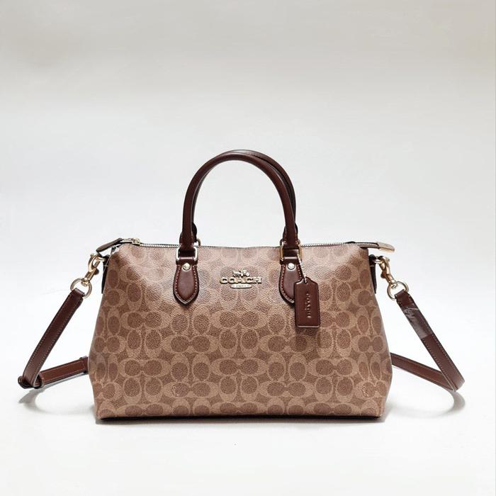 Georgia Satchel Bag Signature