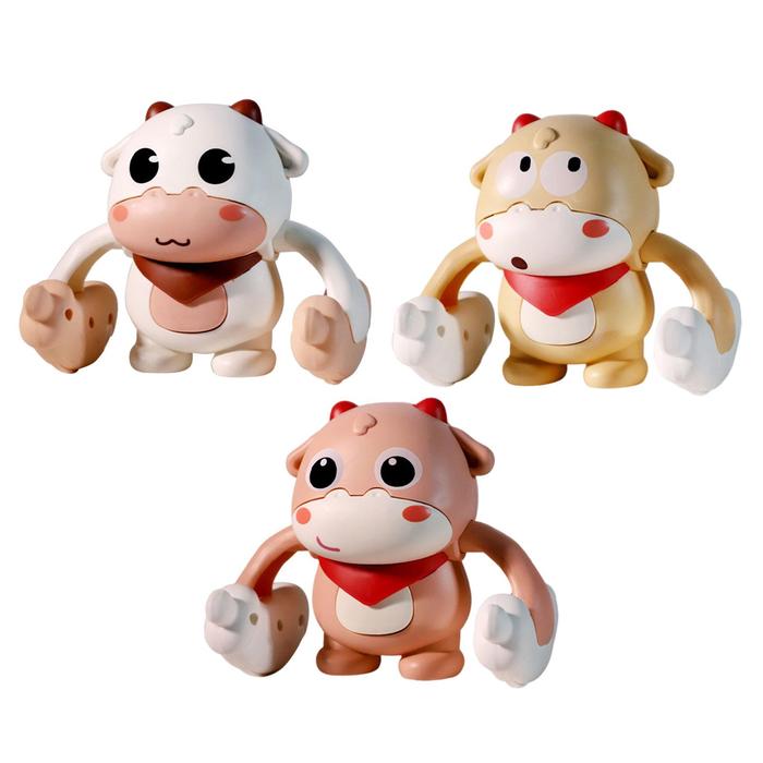 voice Control Rolling Toys Electric Flipping Cow Educational Toys