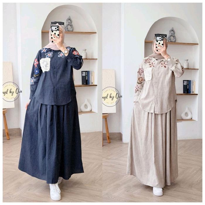 Stelan Premium Vanya 2 Set ORI Gagil by ova