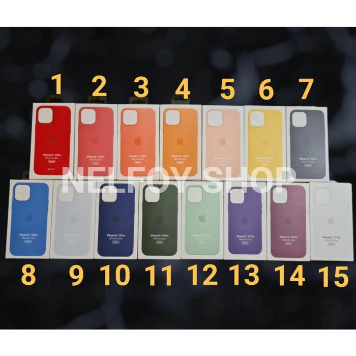 Silicone Case WITH MAGSAFE iPhone 12 / 12 Pro / 12 Pro Max