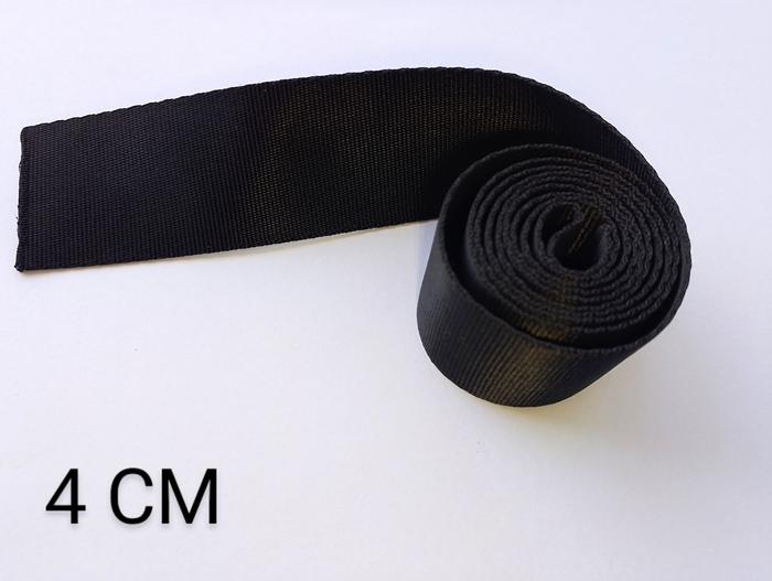 Tali webbing nylon 4 cm import webbing tas webing per 1 meter