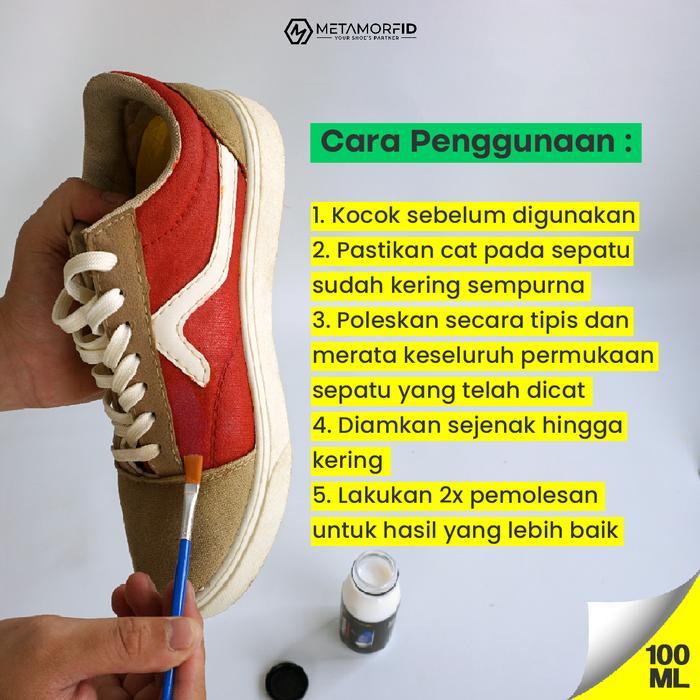 Finisher Cat Sepatu Metamorfid Clear Finisher Doff 100Ml