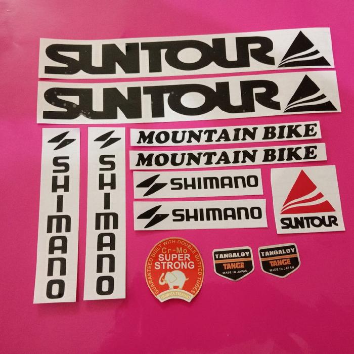 stiker cutting sepeda suntour
