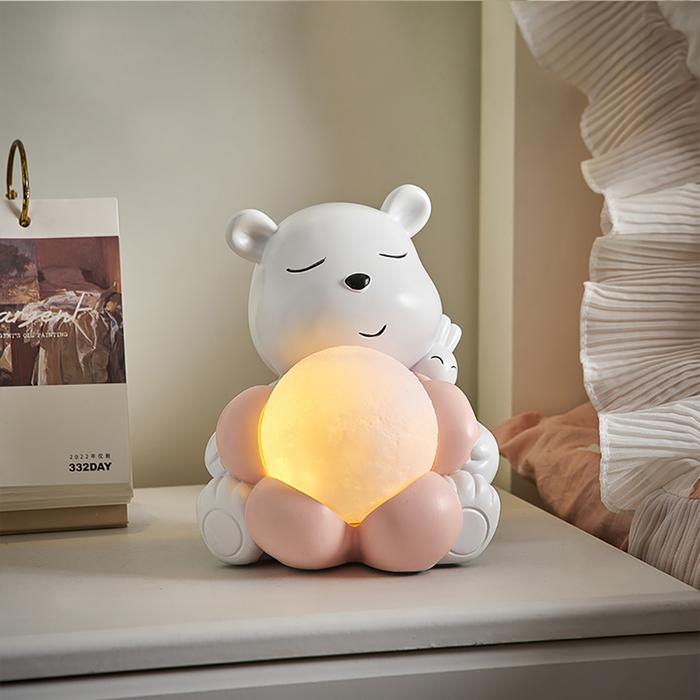 Kawaii Bear Statue Lamp Decor Kawaii Room Decoration Children's Room