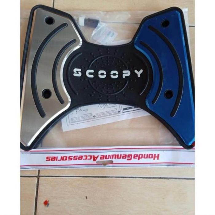 Pijakan Alas Kaki Karpet ORI AHM Motor Honda Scoopy New 2021 2022 2023 2024  Fashion Stylish Prestig