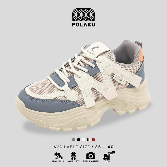 PLK Sepatu Boots Wanita Sepatu Sneakers Fashion Wanita Korean Style Premium Quality LV0272