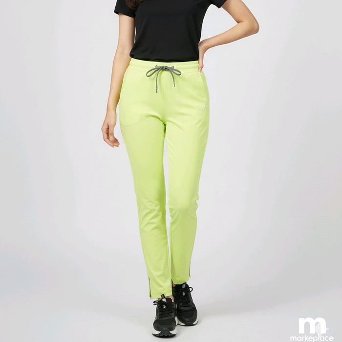 Sport Freddy Pants celana panjang olahraga ijo stabilo branded wanita